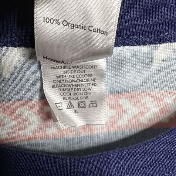 Hanna Andersson Kids Unisex Holiday Print Long John Pajama Set Multi Size 14 - Picture 5 of 8